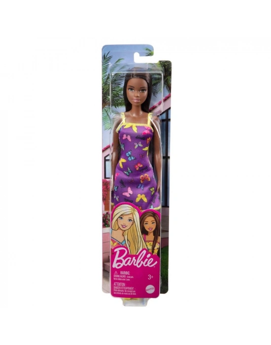 Şık Barbie Mor Mattel Lisanslı  - T7439-HBV07