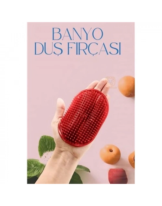 Silikon Banyo Fırçası Masajlı 721212