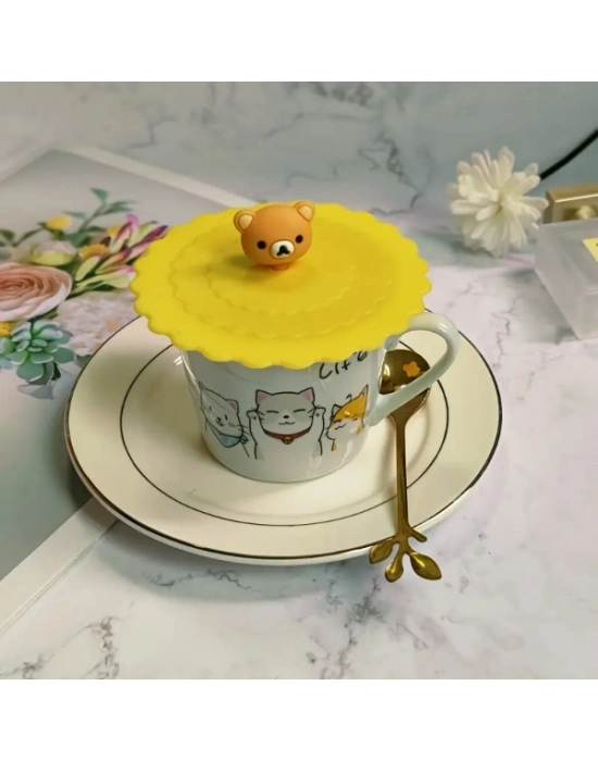 Silikon Bardak Kapağı