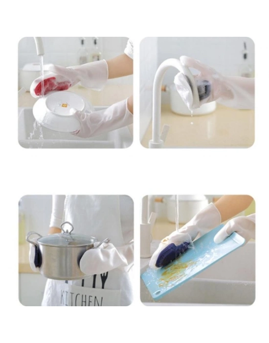 Silikon Bulaşık Yıkama Eldiveni