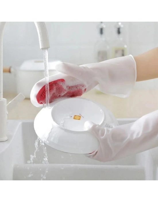 Silikon Bulaşık Yıkama Eldiveni