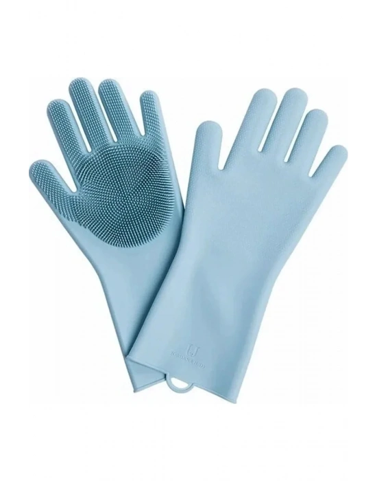 Silikon Bulaşık Yıkama Eldiveni Silikonlu Mutfak Eldiveni Temizlik Mutfak Eldiven