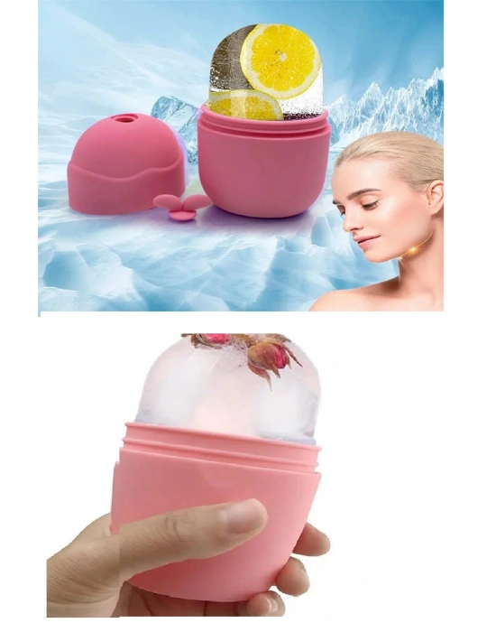 Silikon Buz Rulosu Buz Topu Kalıbı Yüz Buz Uygulama Masajı Cilt Bakım Kalıbı