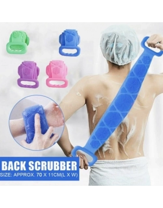 Silikon Çift Taraflı Banyo Kesesi