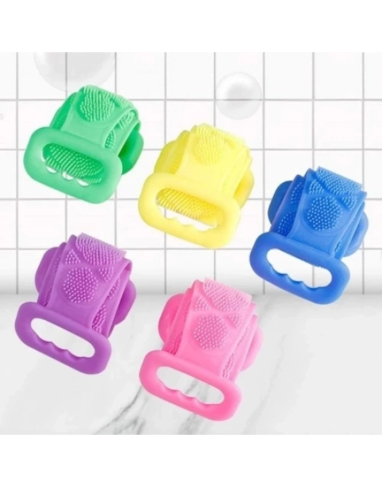 Silikon Çift Taraflı Banyo Kesesi