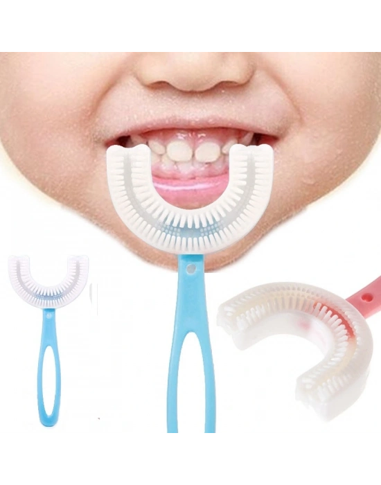 Silikon Çocuk Diş Fırçası Tartar Temizleyici (2-12 Yaş)