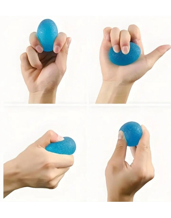 Silikon El Egzersiz Topu Dayanıklı Ergonomik Ve Rahat Kullanım