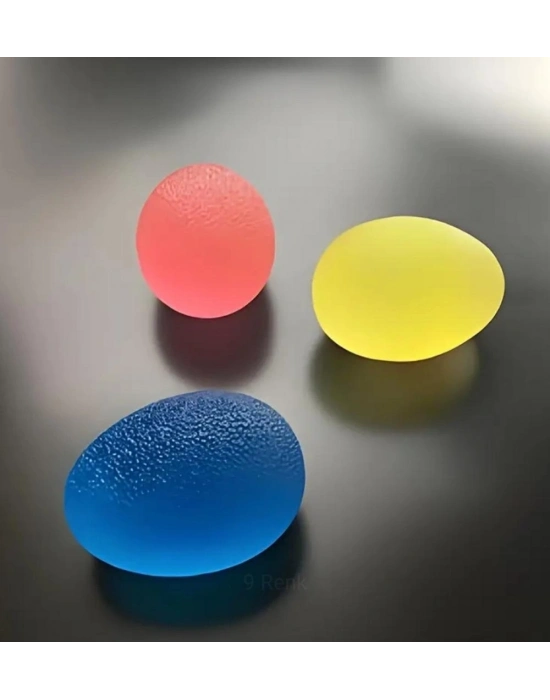 Silikon El Egzersiz Topu Dayanıklı Ergonomik Ve Rahat Kullanım