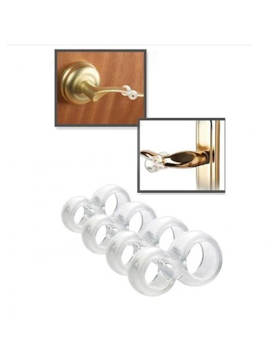 ®  Silikon Kapı & Pencere Vurma Önleyici Stoper Kapı Tamponu 4 Adet