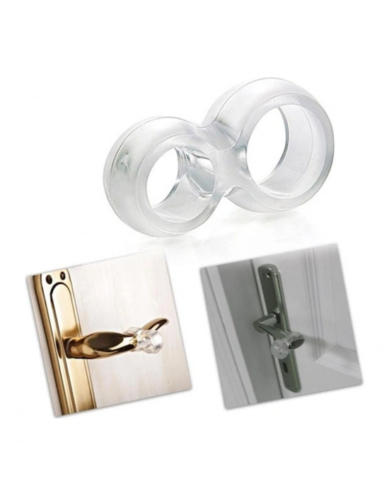 ®  Silikon Kapı & Pencere Vurma Önleyici Stoper Kapı Tamponu 4 Adet