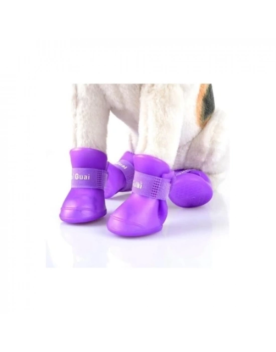 Silikon Kedi Köpek Ayakkabısı