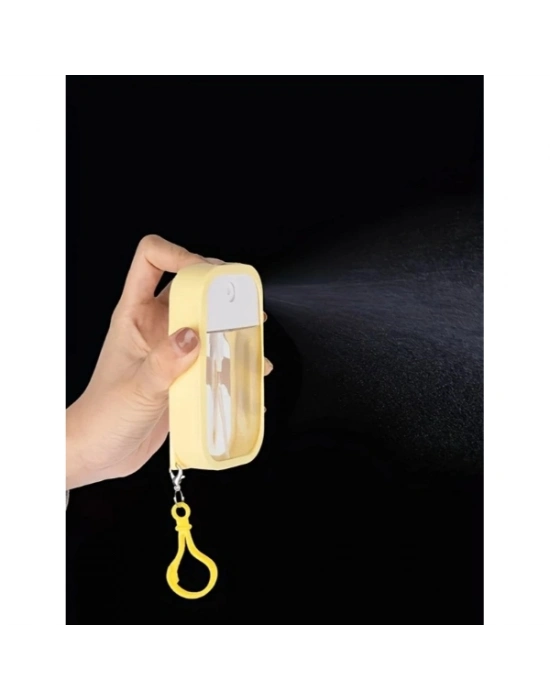 Silikon Kılıflı Anahtarlıklı Sprey Şişesi