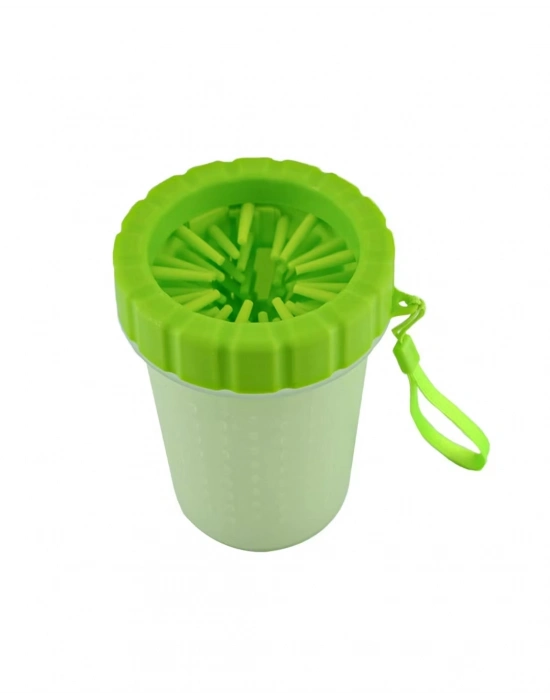 ® Silikon Kıllı Köpek Pati Temizleme Kabı Orta Büyük Irklar İçin Taşınabilir