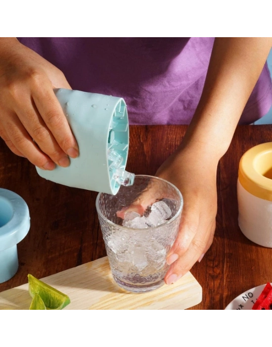 Silikon Küp Buz Kalıbı