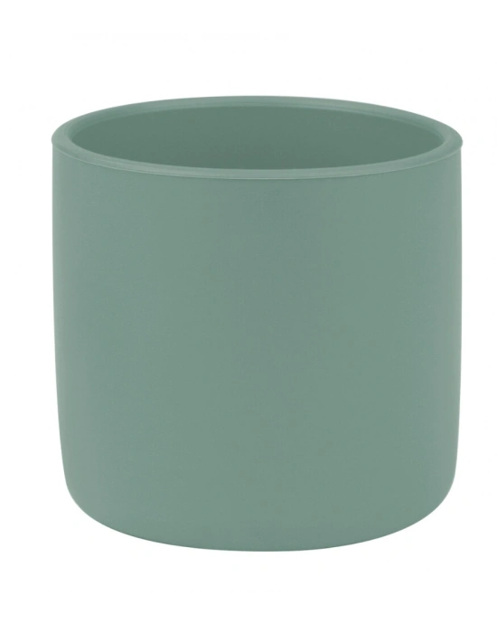 Silikon Mini Bardak Aqua Green