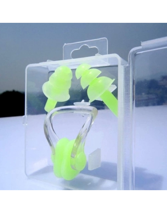 Silikon Su Geçirmez Kulak & Burun Tıkacı