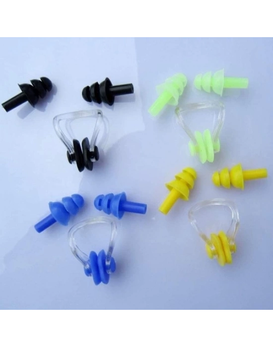 Silikon Su Geçirmez Kulak & Burun Tıkacı