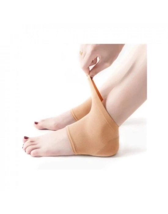 Silikon Topuk Nemlendirici Çorap