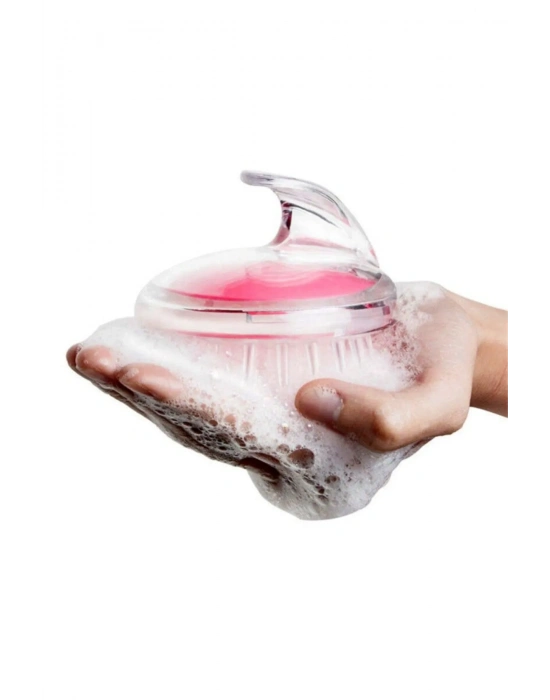 Silikon Yumuşak Duş Saç Fırçası