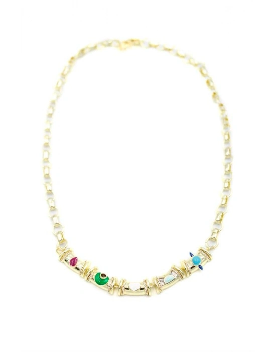 Simge Zincir Kolye - Altın