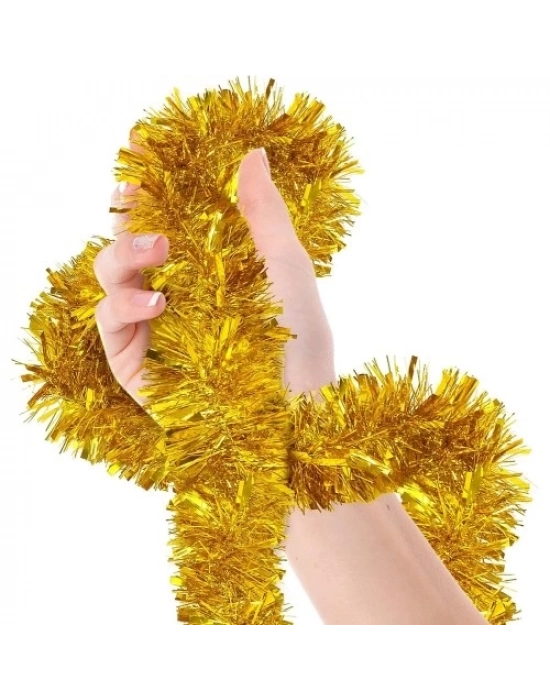 Simli Parti Süsü 2 Metre Gold