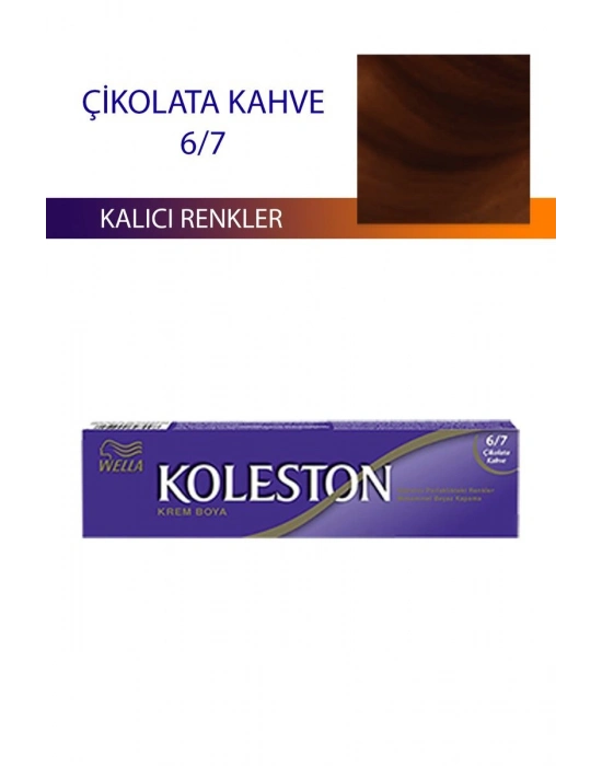 Single Tüp Boya Saç Boyası Çikolata Kahve 6/7