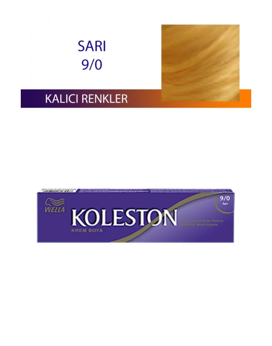 Single Tüp Boya Saç Boyası Sarı 9/0