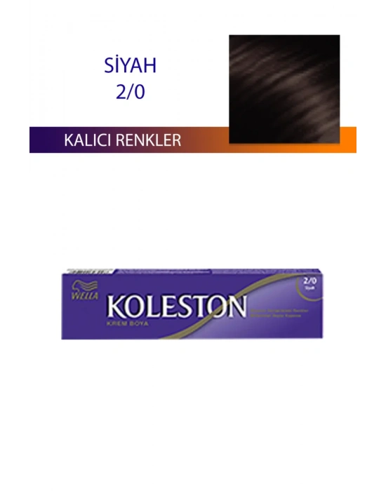 Single Tüp Boya Saç Boyası Siyah 2/0