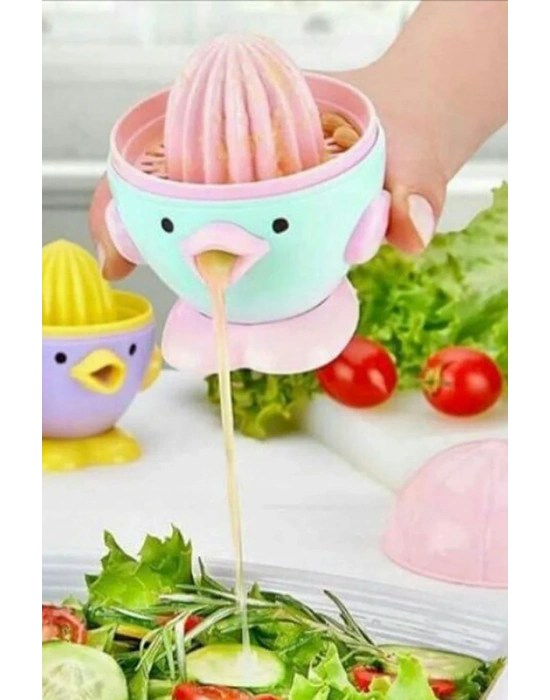 Şirin Limon Portakal Sıkacağı Karışık Renkli