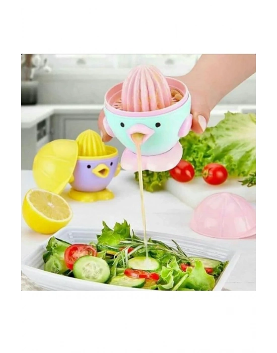 Şirin Limon Portakal Sıkacağı Karışık Renkli