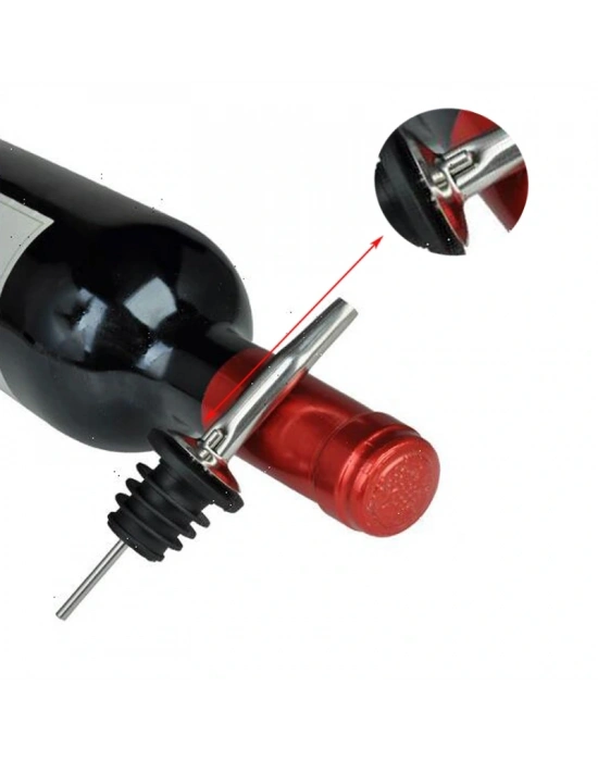 Şişe Ucu Servis Aparatı Damlalık Yağdanlık -şişe Tıpa Sürekli Akışlı Hava Delikli