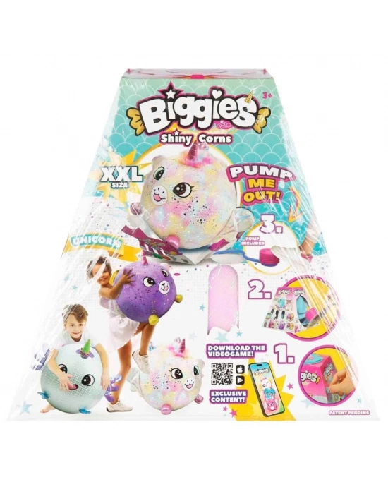 Şişme Peluş Unicorn XXL Shiny Corns S2