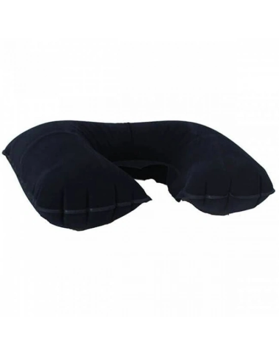 Şişme Seyahat Yastığı Gri Lacivert