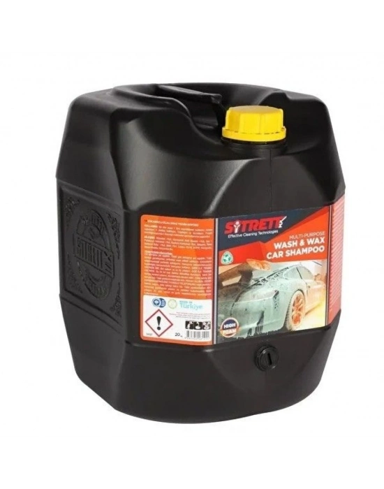 ® SİTRETT MX  Cilalı Boya Korumalı Oto Şampuanı Endüstriyel + 20 Kg