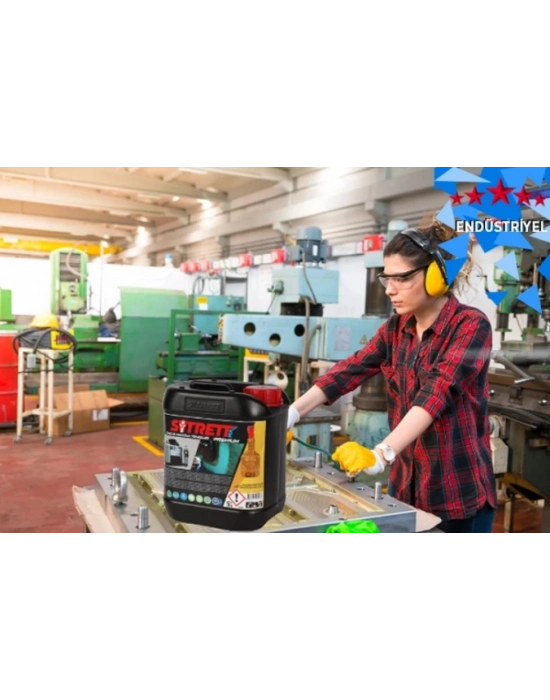 ® SİTRETT MX CNC Makine Yağ Temizleyici Endüstriyel 5 Kg.