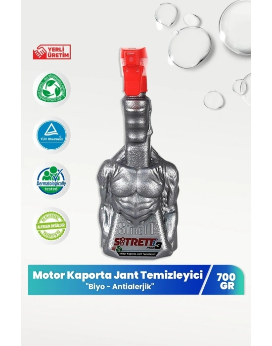 SİTRETT MX Motor & Kaporta & Jant Temizleyici Pro 700 Gr.