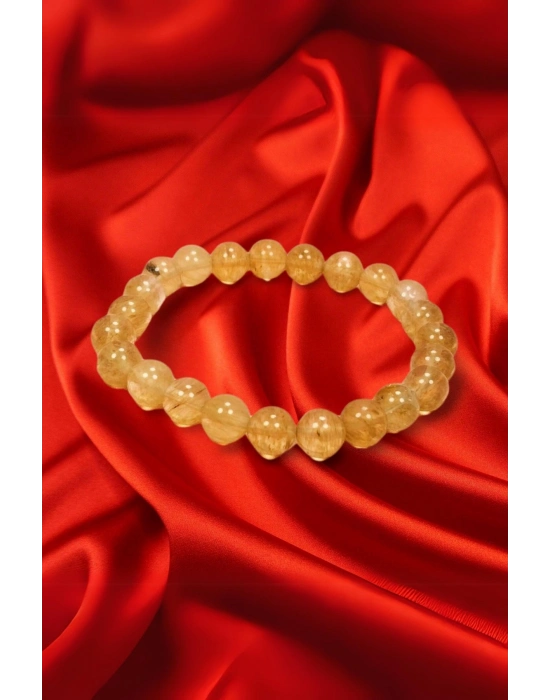 Sitrin Doğal Taş Bileklik Kutulu