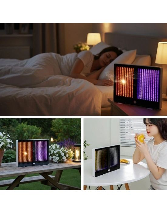 ®  Sivrisinek Öldürücü a Şarjlı Sivrisinek Kovucu Sessiz ve Güçlü Sivrisinek Tuzağı UV Işıklı Sinek Kıran WD023