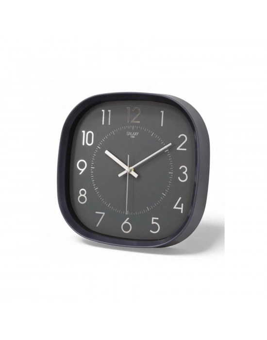 Siyah 31 Cm Dekoratif Duvar Saati