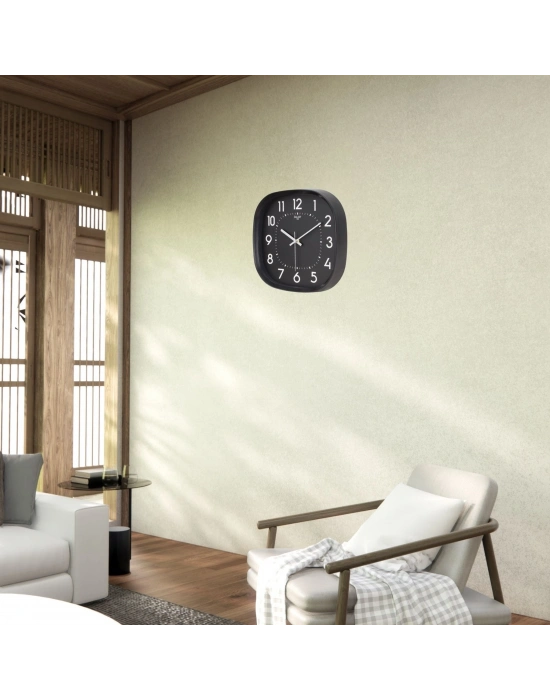 Siyah 31 Cm Duvar Saati
