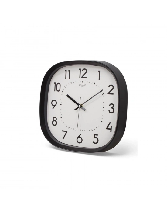 Siyah 31 Cm Modern Stil Duvar Saati