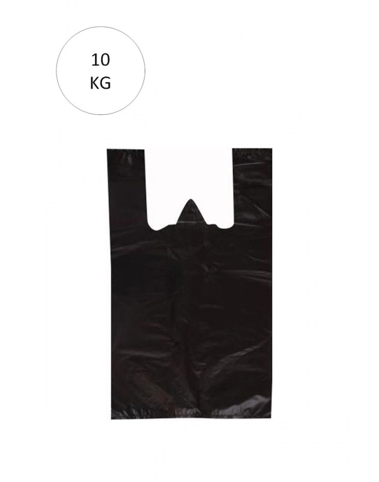 Siyah Atlet Poşet Mini Boy 20x34 cm Takriben 2.350 Adet 10 Kg