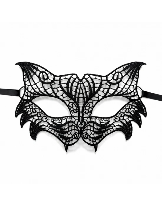 Siyah Dantel Venedik Maskesi Kadın – Zarif Parti & Balo Maskesi 3 No