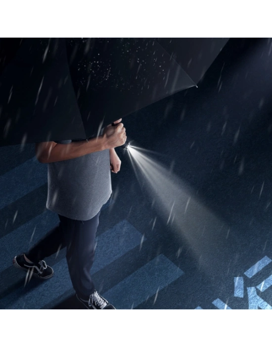 Siyah El Fenerli Şemsiye