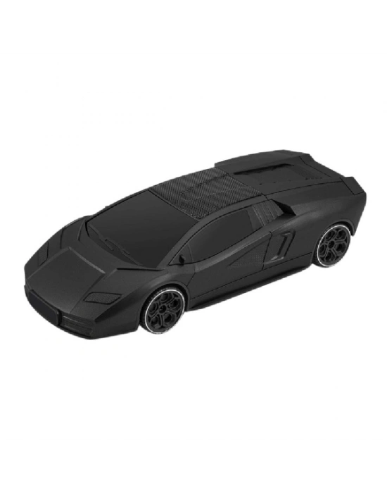 Siyah Model Araba Tasarımlı Hoparlör - Bluetooth USB Özellikli