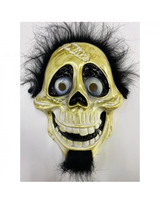 Siyah Peluş Coco Hector Rivera Maskesi