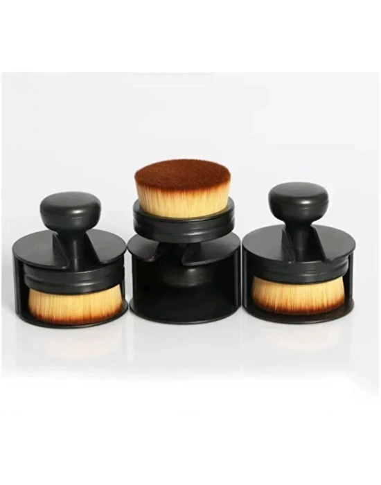 Siyah Plastik Lastik Parlatma Fırçası