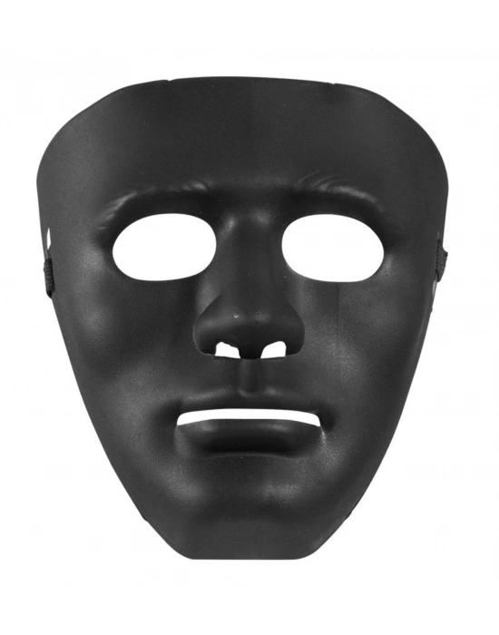 Siyah Renk Hip Hop Anonim Jabbawockeez Dans Maskesi 18x19 Cm