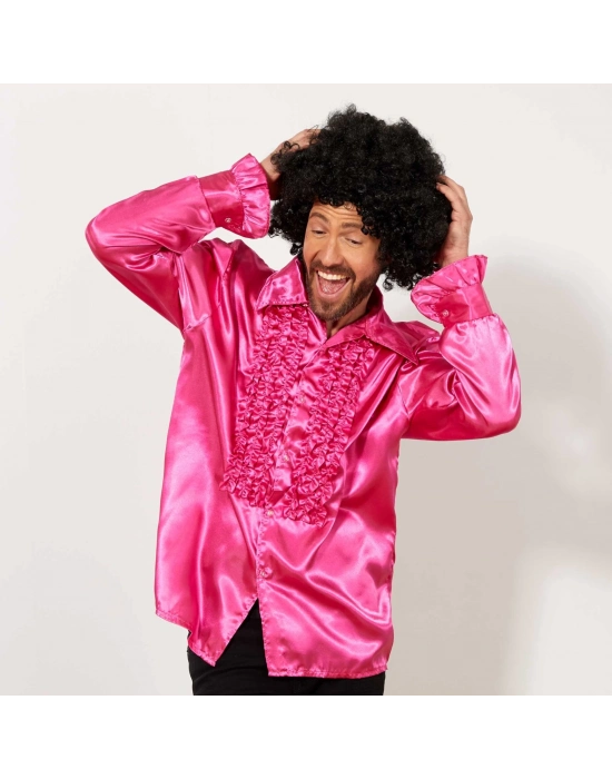 Siyah Renk Kıvırcık Afro Bonus Peruk