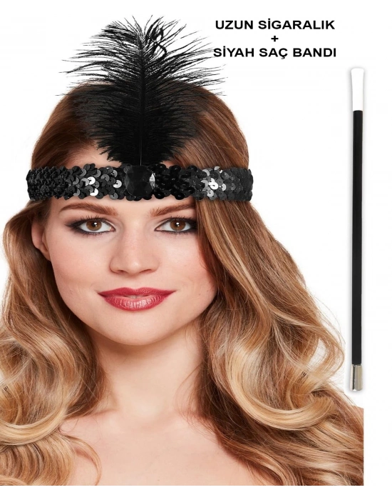 Yıldızlı Gökyüzü Desenli Askılı Saten Gecelik TM1387